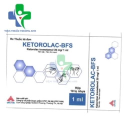 Ketorolac-BFS 30mg/1ml CPC1HN - Thuốc giảm đau từ vừa và nặng